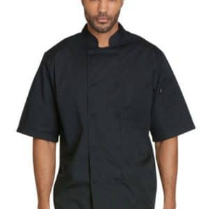 3333 Mesh Back Chef Coat – Short Sleeve