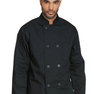 DC45 Unisex Classic 8 Button Chef Coat – Long Sleeve