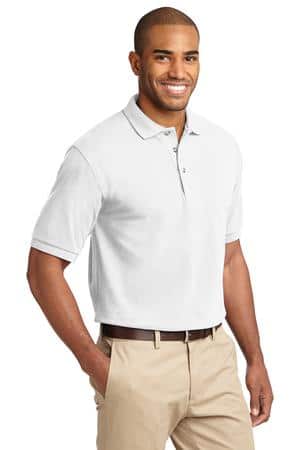 K420 Heavyweight Pique Knit Cotton Polo by Port Authority - Cal Uniforms