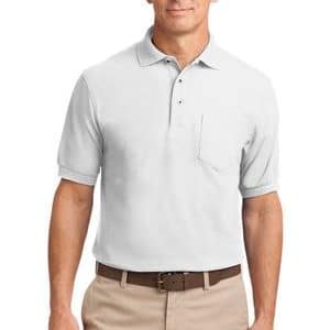 K500P Silk Touch Polo by Port Authority w/ Pocket