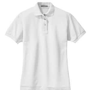L420 Ladies Heavyweight Pique Knit Cotton Polo by Port Authority