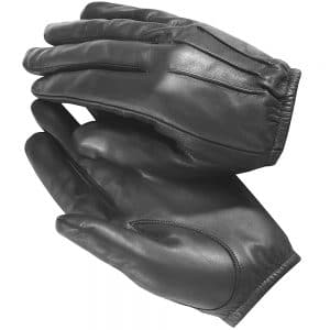 D20P Classic Leather Duty Gloves – Black
