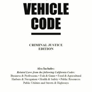 Vehicle Code Book 2024 CA Edition