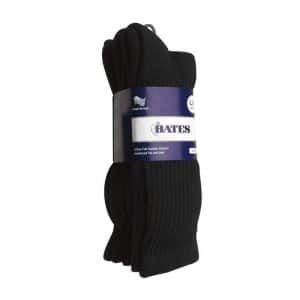 11936270 Bates Cotton Crew Socks – 3 Pack