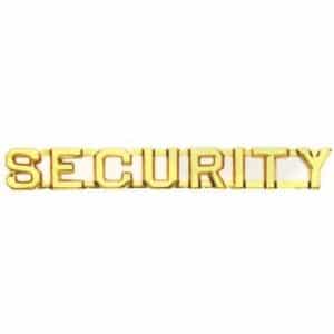 4310 Security 1/4″ Collar Insignia – 1 Pair