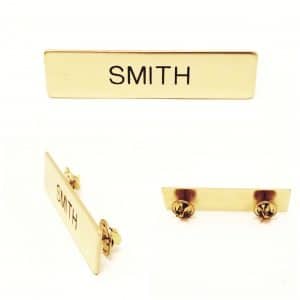 12R Gold Name Tag for MCCLE