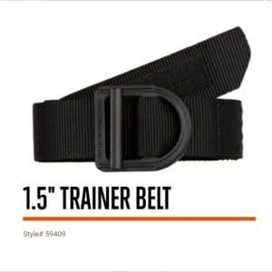 59409 5.11 Tactical 1.5″ Trainer Belt – Black
