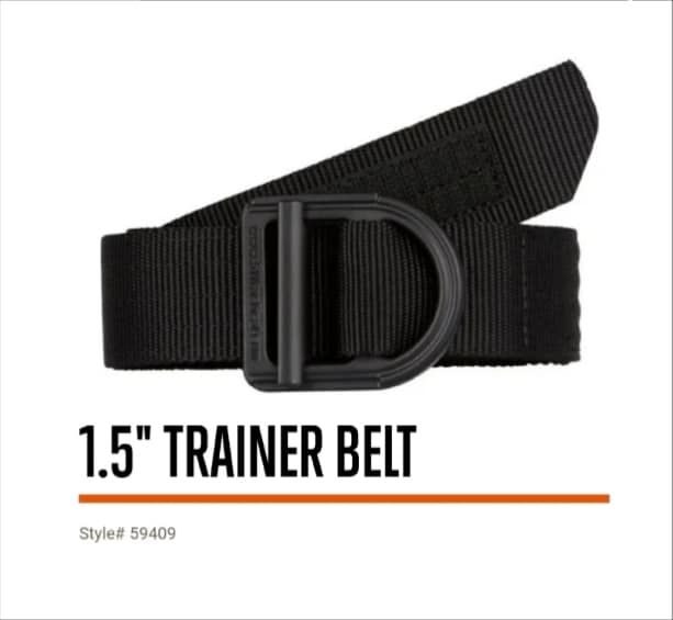 59409 5.11 Tactical 1.5 Trainer Belt - Black