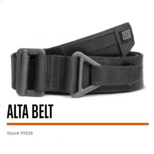 59538 5.11 Tactical 1.75″ Alta Belt – Black