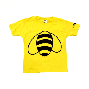 3930Y Gold Youth T-shirt w/ Bumble Bee Print