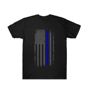 ST350 Men’s Thin Blue Line Performance T-shirt