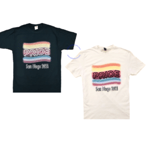 San Diego PRIDE Printed T-shirt – Unisex Crew Neck