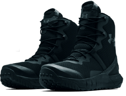Under Armour UA Stellar G2 Tactical Boots Zip Black 3024949-001 Men's Size  12