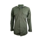 UM11267 Forest Green Mini-Ripstop Corrections Long Sleeve Shirt