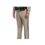UM10052T Wool Tan CHP Trousers w/ Braid
