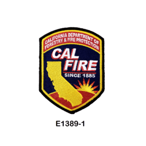 E1389-1 Cal Fire Shoulder Patches (Pair)