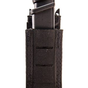 HSG-41PS02BK Staggered Double Pistol TACO Pouch U-MOUNT