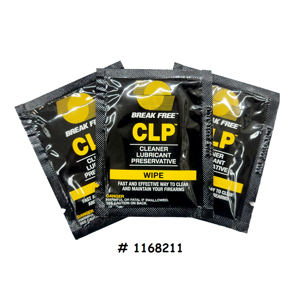 1168211 Individual Multi-Surface Weapon CLP Wipes - Cal Uniforms